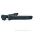 Carbon steel hex head ribbed neck bolt